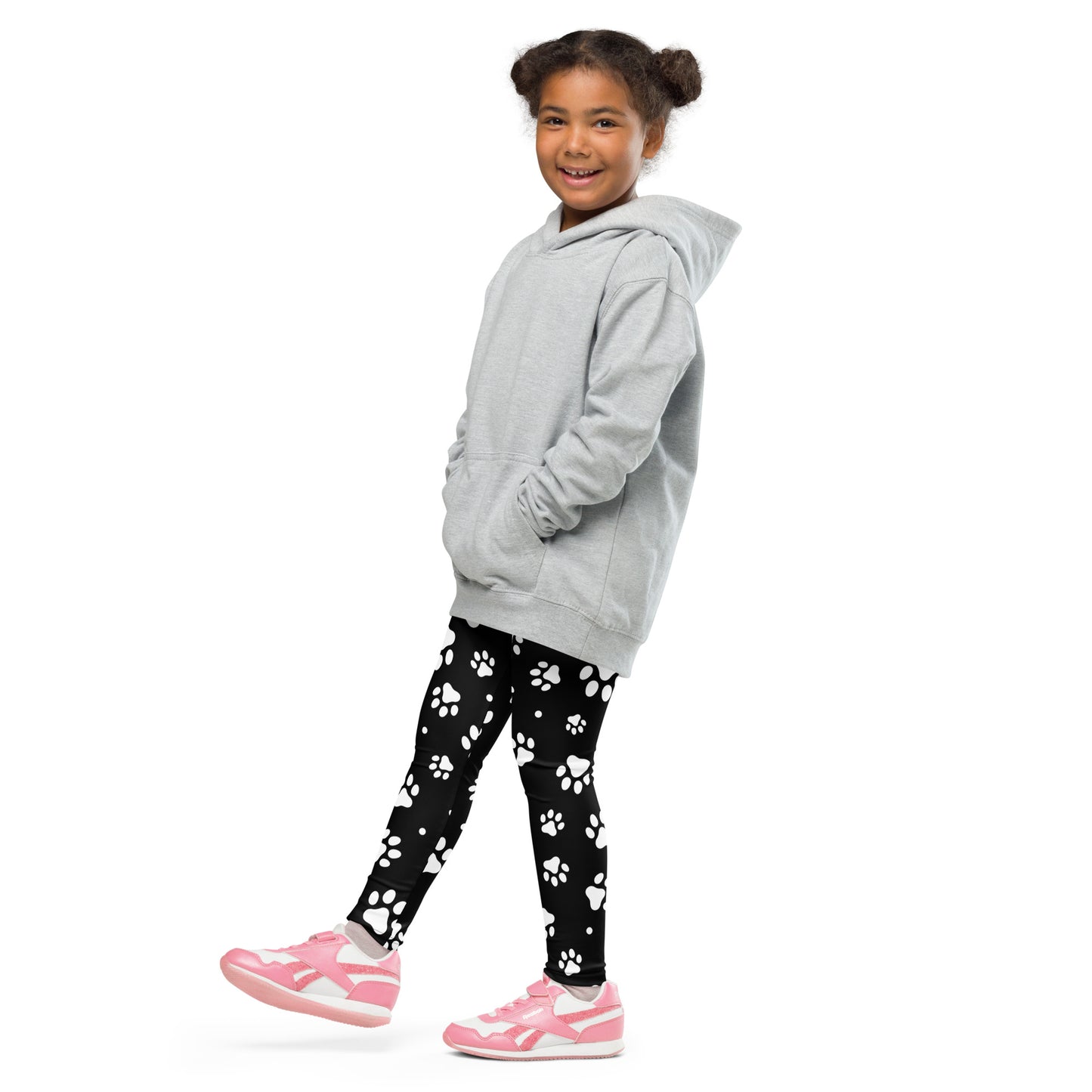 Kids Paw Print Leggings