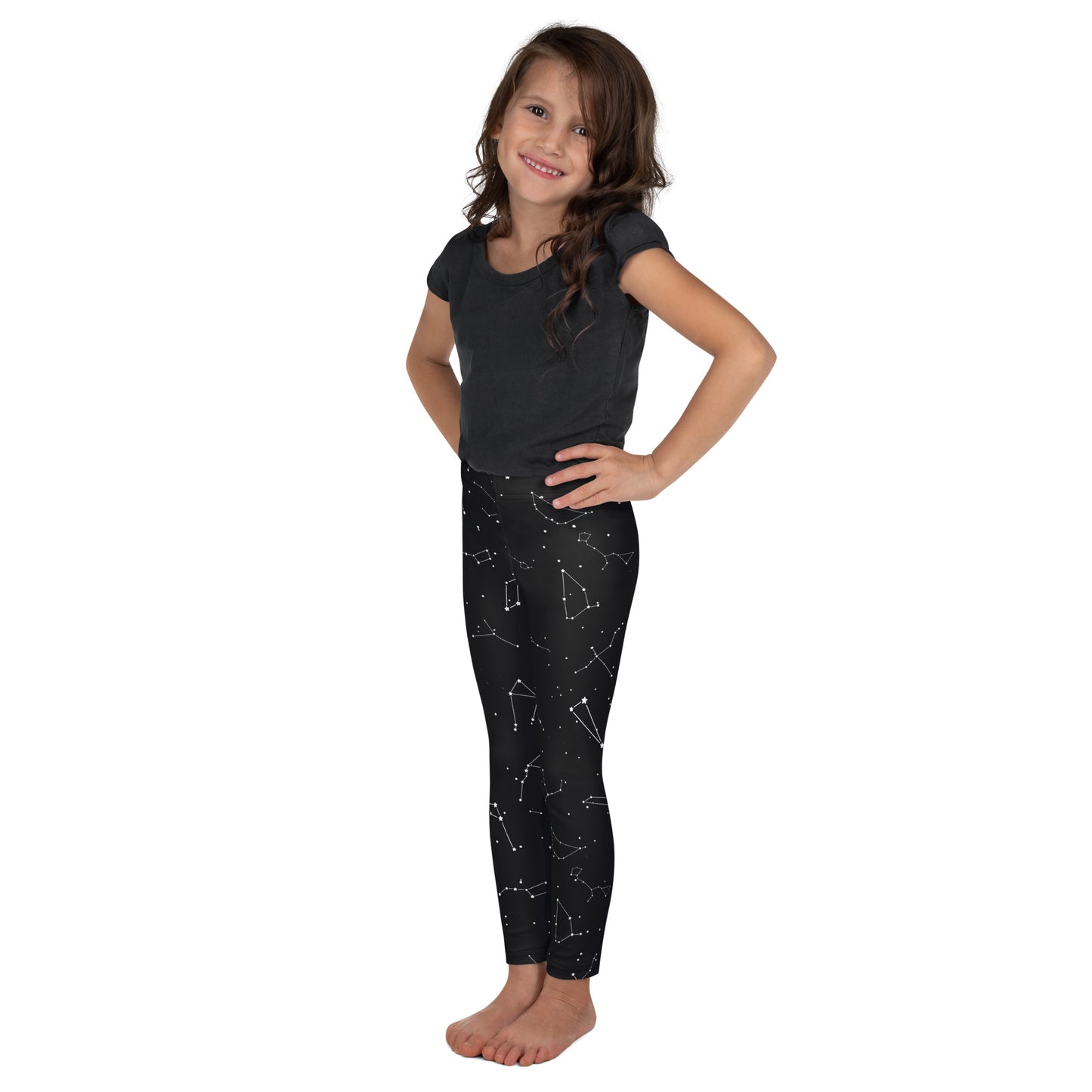 Kids Realistic Constellations Leggings