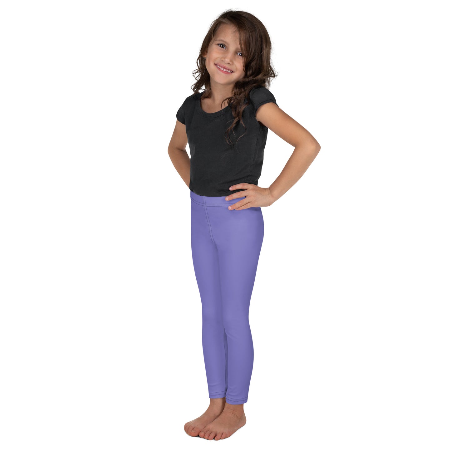 Kids Buttery Soft Purple Leggings