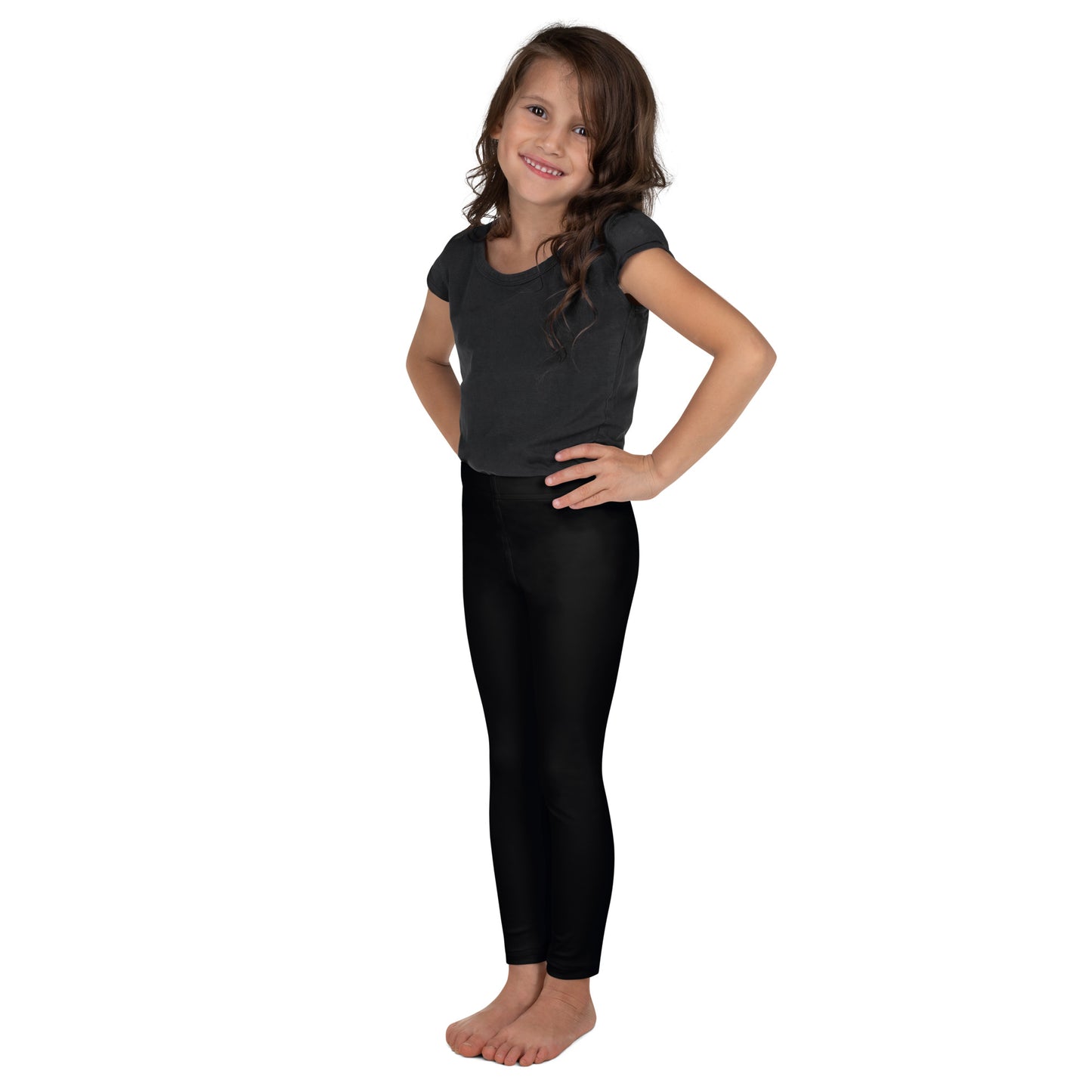 Kids Buttery Soft Black Leggings