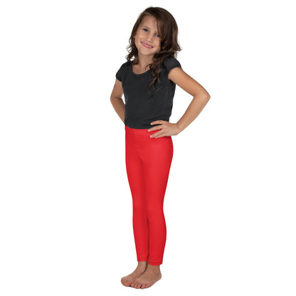 Kids Buttery Soft Red Leggings