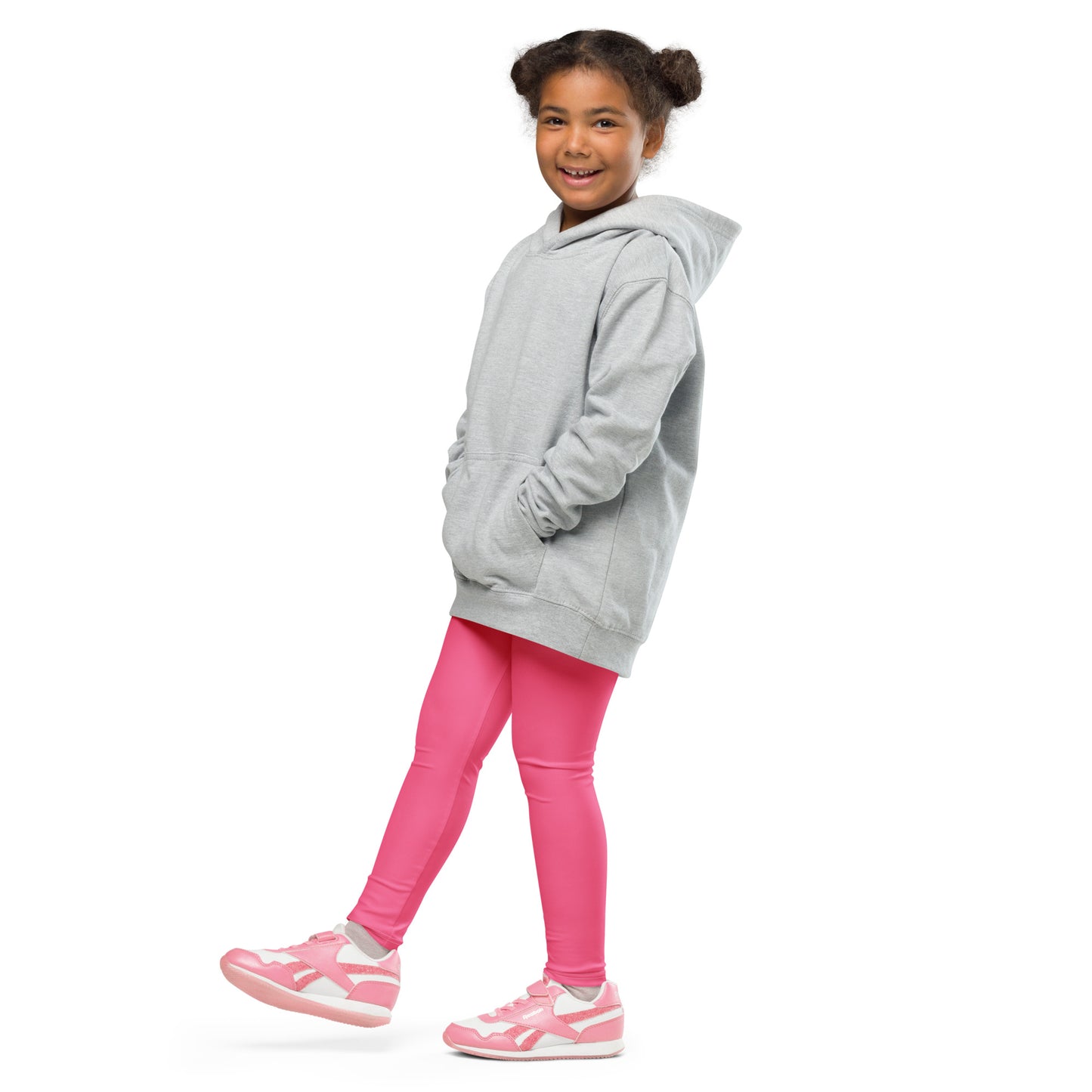 Kids Buttery Soft Pink Leggings