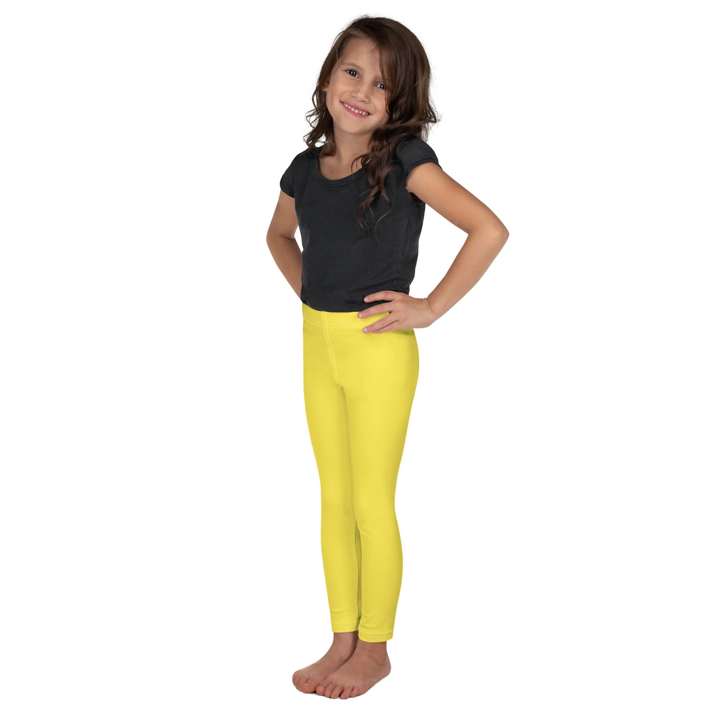 Kids Buttery Soft Yellow Leggings