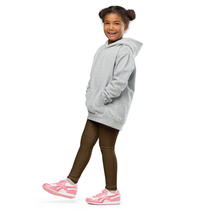 Kids Buttery Soft Brown Leggings