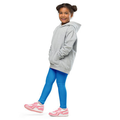 Kids Buttery Soft Blue Leggings