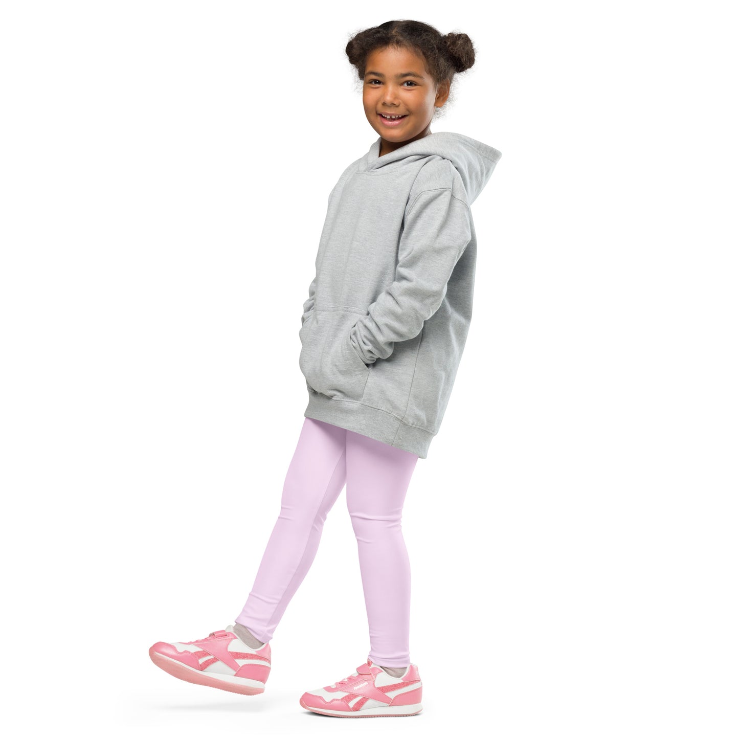 Kids Buttery Soft Light Pink Leggings