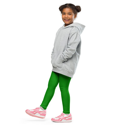 Kids Buttery Soft Green Leggings