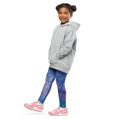 Kids Realistic Galaxy Print Buttery Soft Leggings