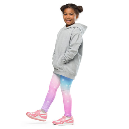 Girls Rainbow Stars Buttery Soft Leggings