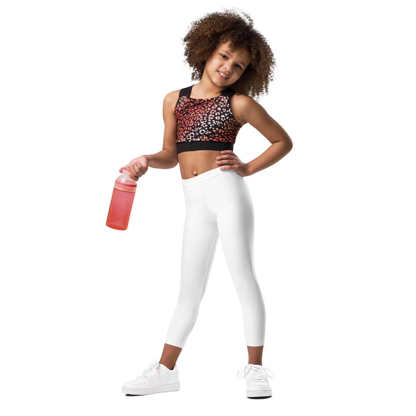 Kids Buttery Soft White Leggings