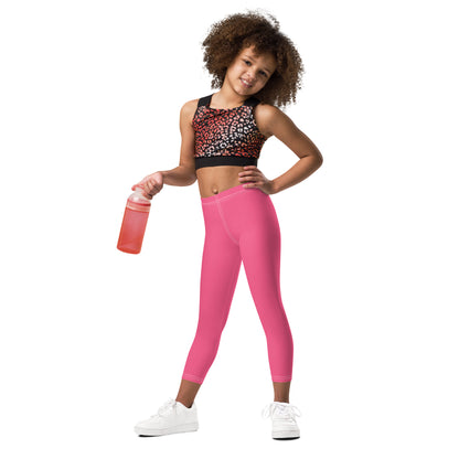 Kids Buttery Soft Pink Leggings