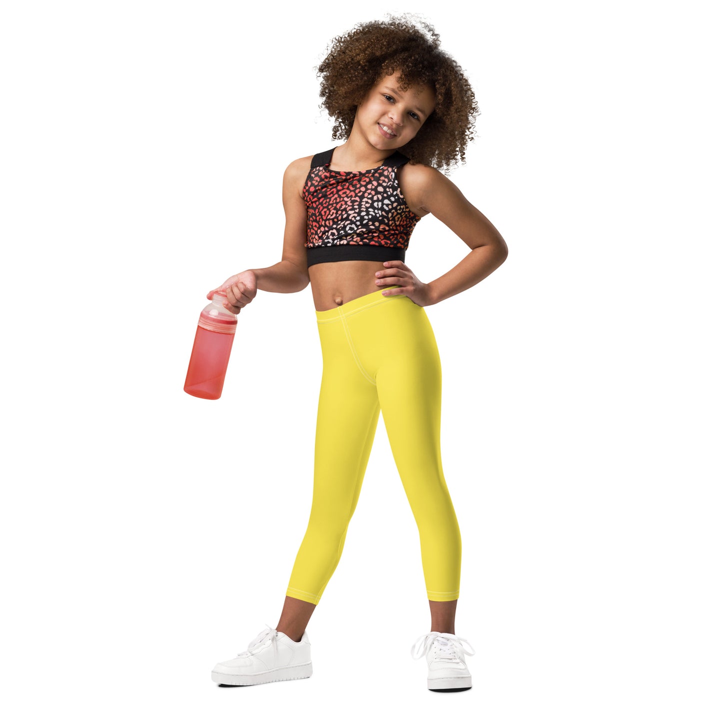 Kids Buttery Soft Yellow Leggings