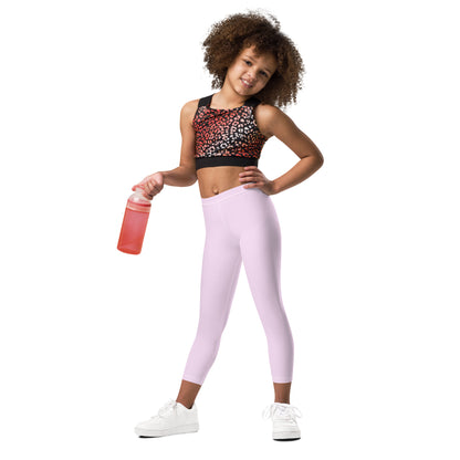 Kids Buttery Soft Light Pink Leggings