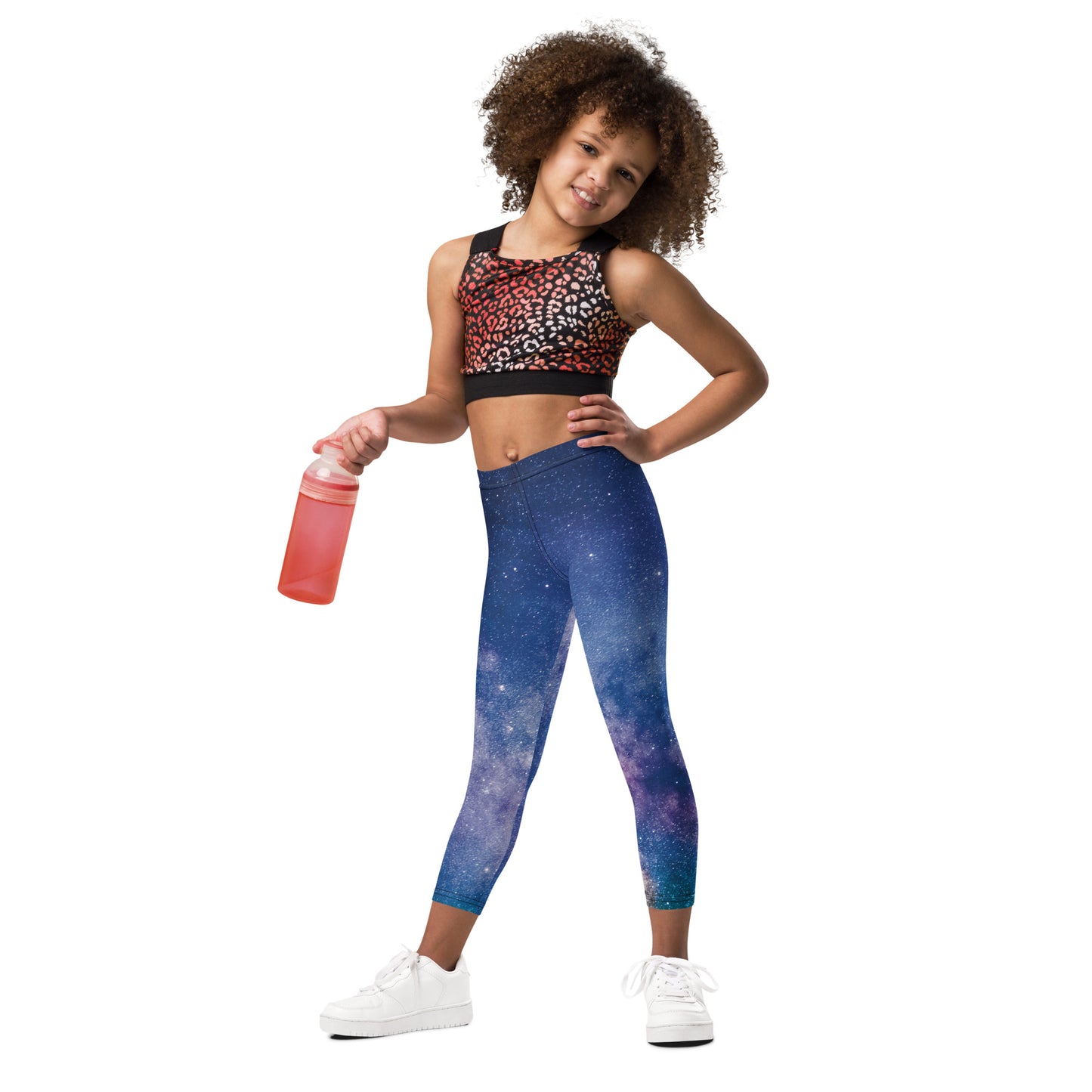 Kids Realistic Galaxy Print Buttery Soft Leggings