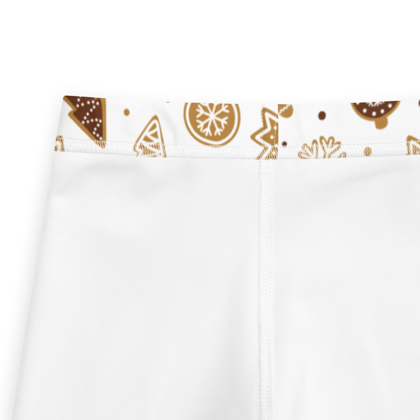 Girls Christmas Gingerbread Cookie Leggings