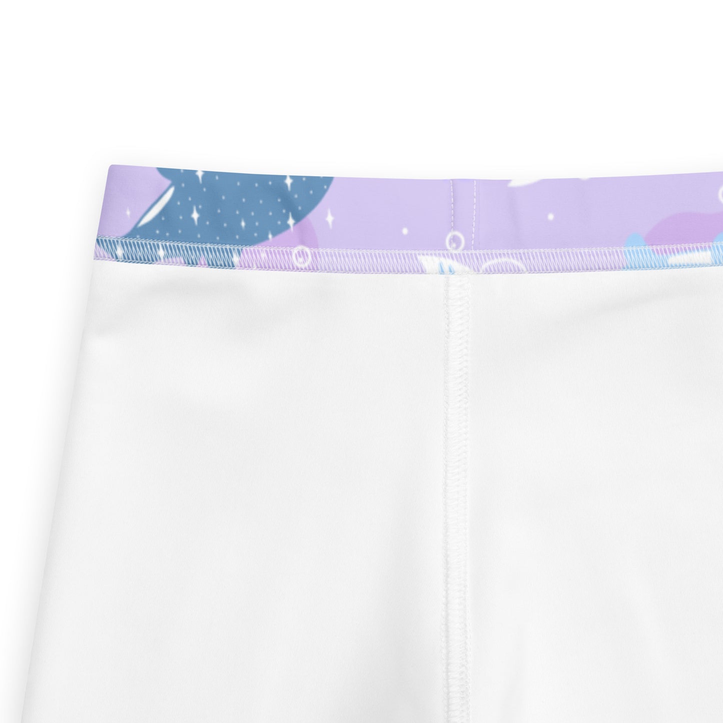 Girls Purple Whale Shark Buttery Soft Leggings