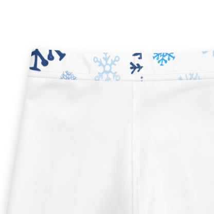 Kids Winter Snowflakes Buttery Soft Leggings