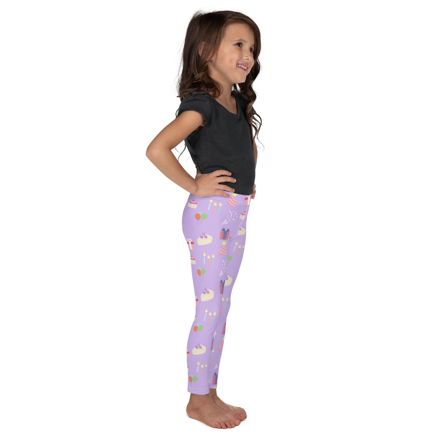 Girls Birthday Buttery Soft Leggings