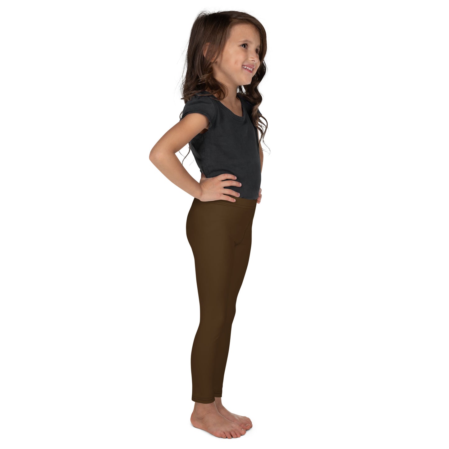 Kids Buttery Soft Brown Leggings