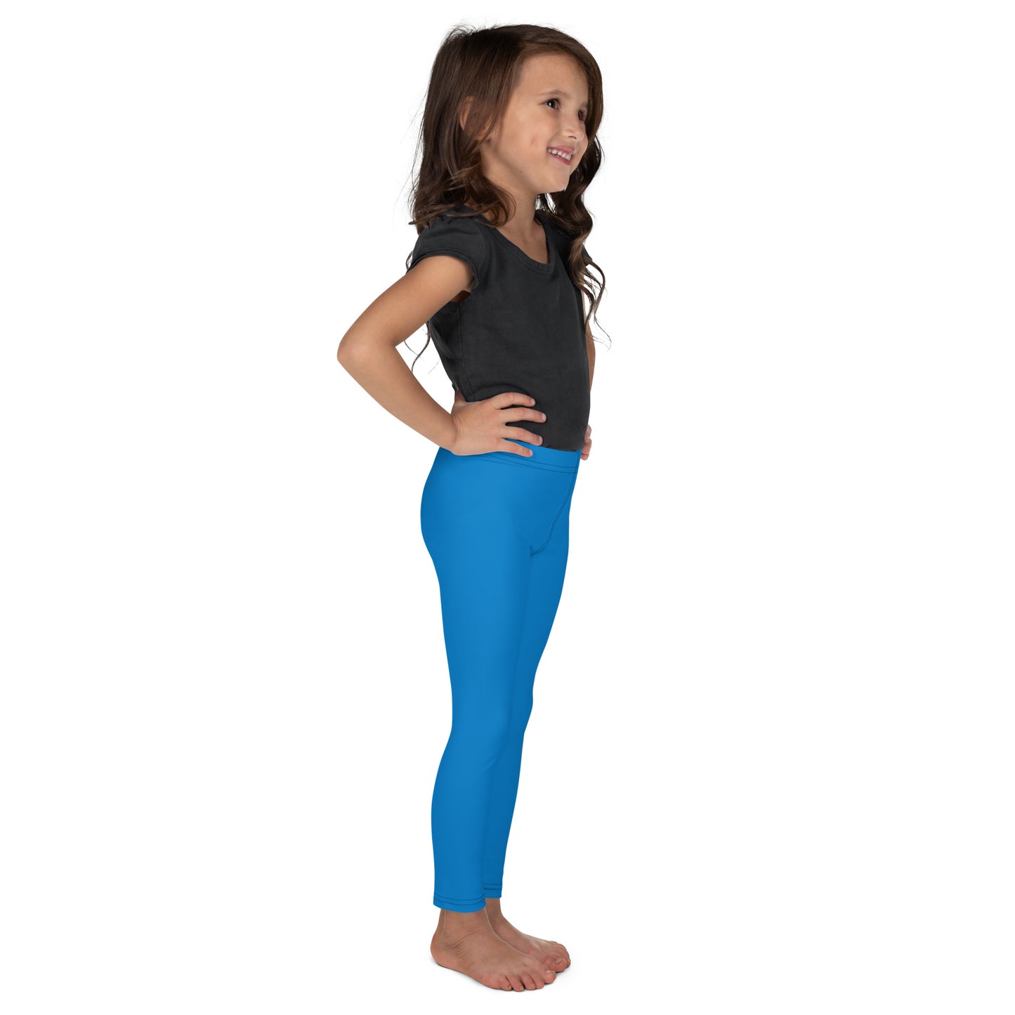 Kids Buttery Soft Blue Leggings