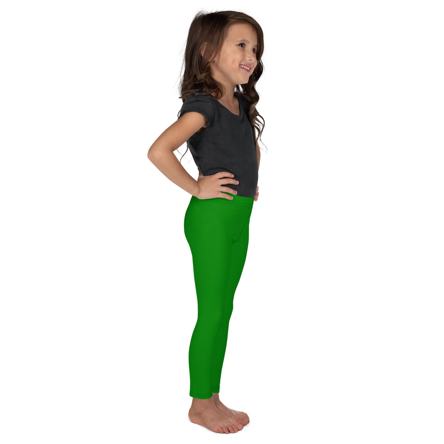 Kids Buttery Soft Green Leggings