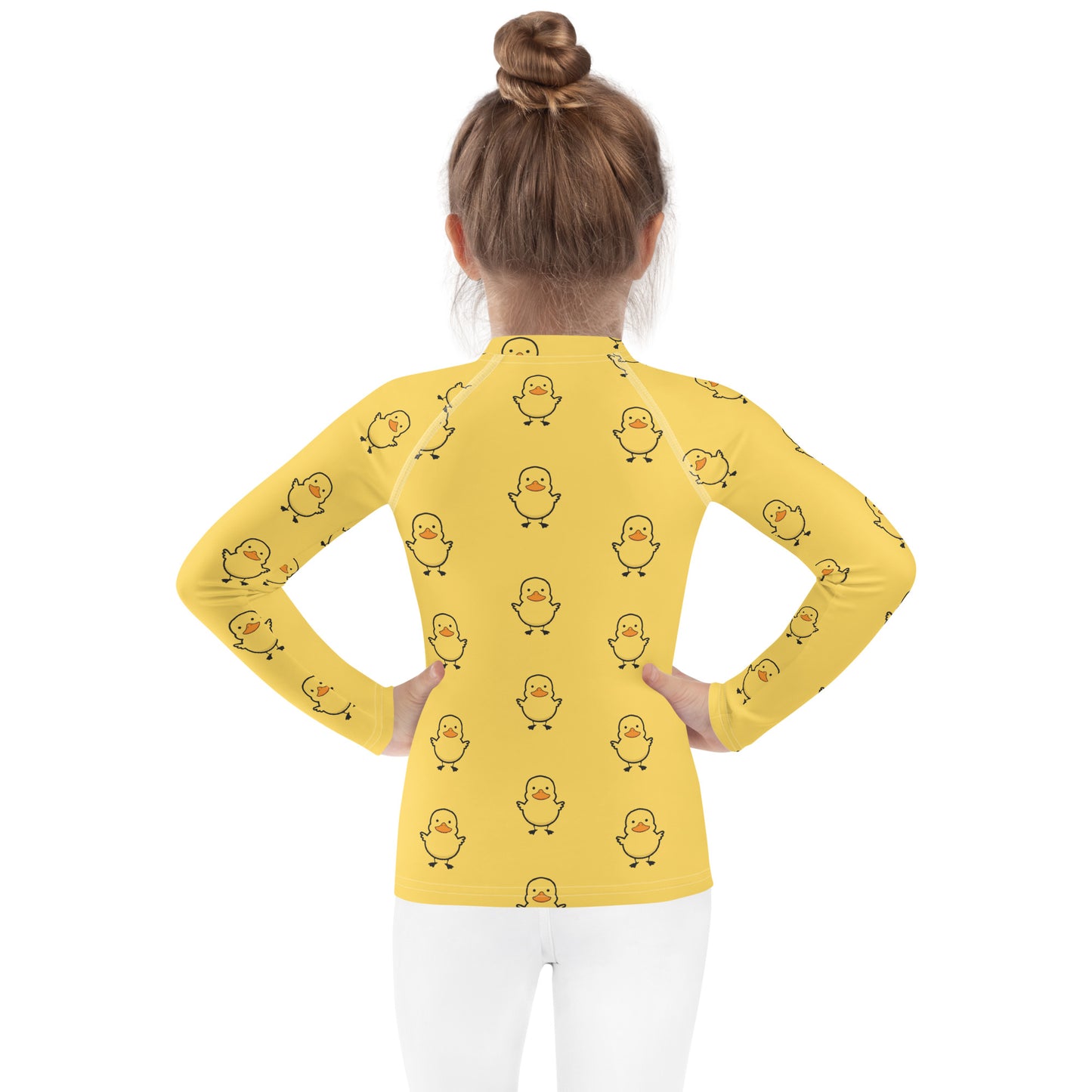 Kids Yellow Duck Rash Guard