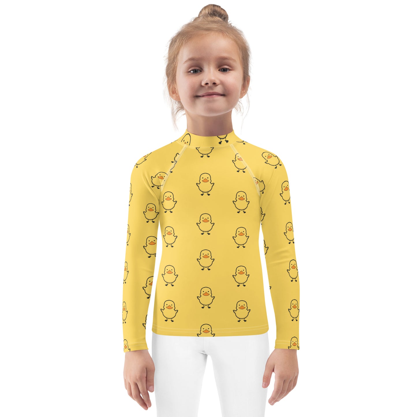 Kids Yellow Duck Rash Guard