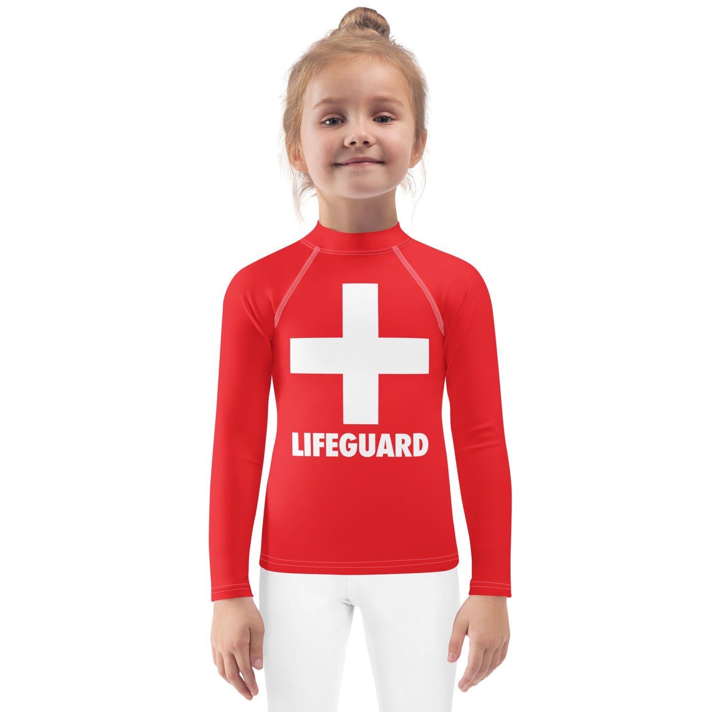 Kids Lifeguard Rash Guard