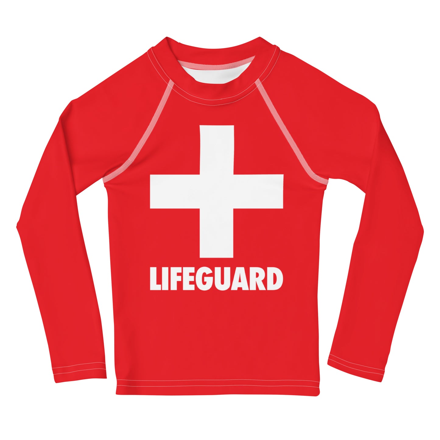 Kids Lifeguard Rash Guard