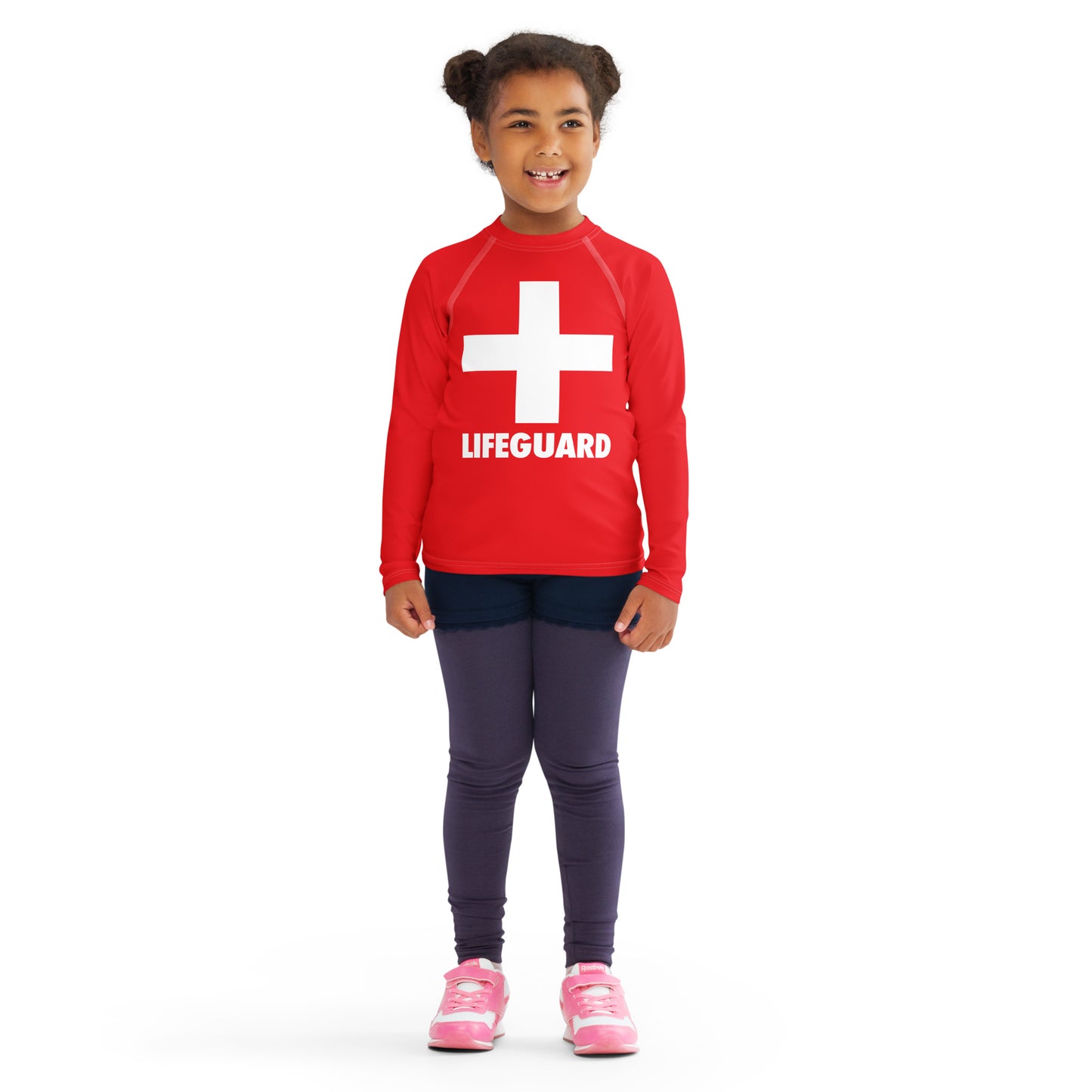 Kids Lifeguard Rash Guard