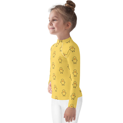 Kids Yellow Duck Rash Guard