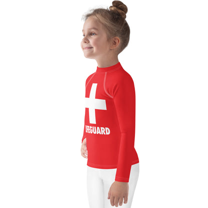 Kids Lifeguard Rash Guard