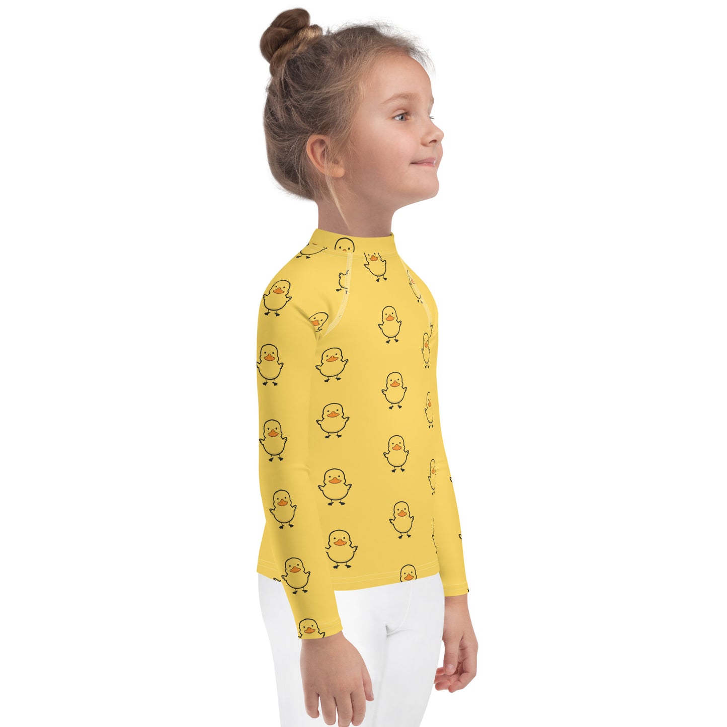 Kids Yellow Duck Rash Guard