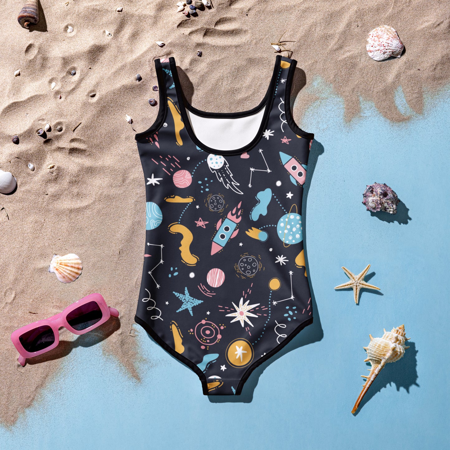 Girls Outer Space Swimsuit