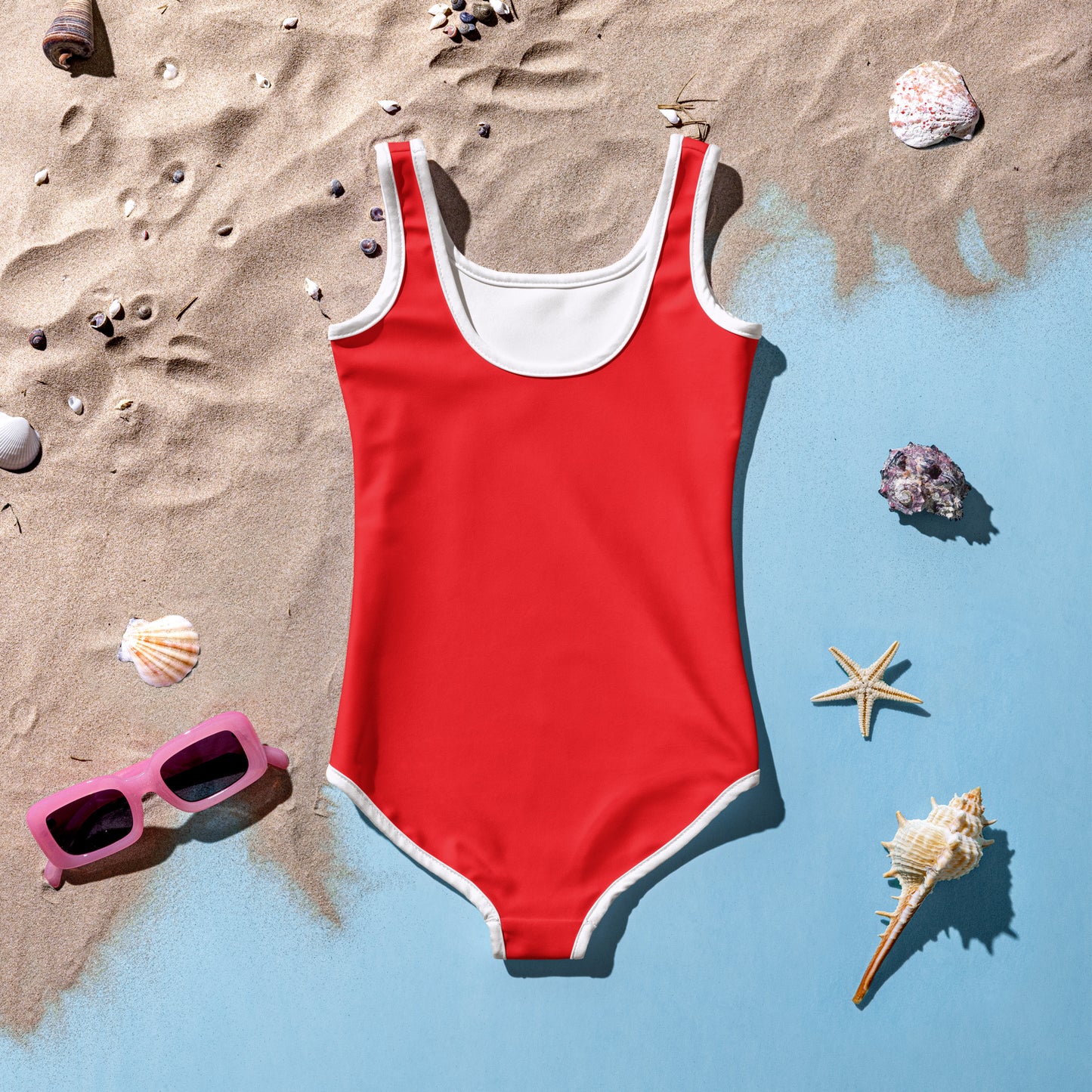 Girls Lifeguard Swimsuit