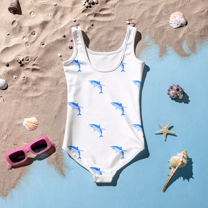 Girls Shark Swimsuit