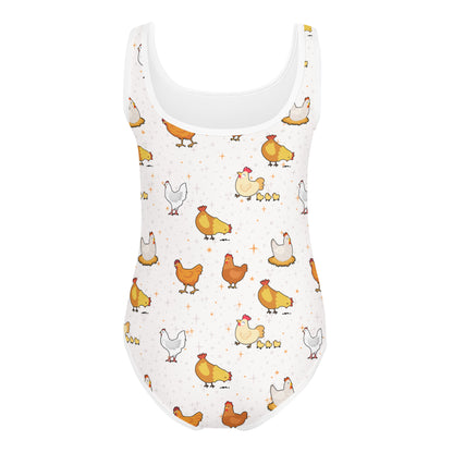 Girls Chicken Buttery Soft Leotard - Quick Drying For Dance and Gymnastics