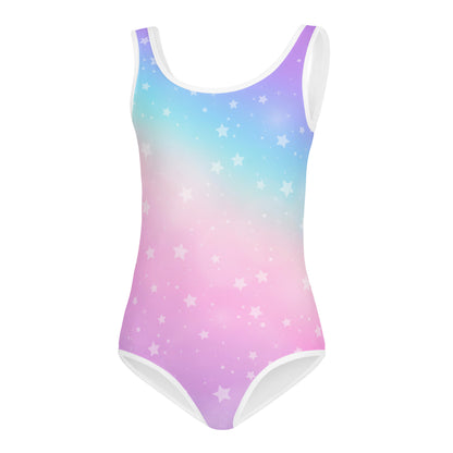 Girls Rainbow Stars Leotard