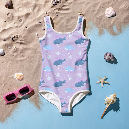 Girls Whale Shark Swimsuit