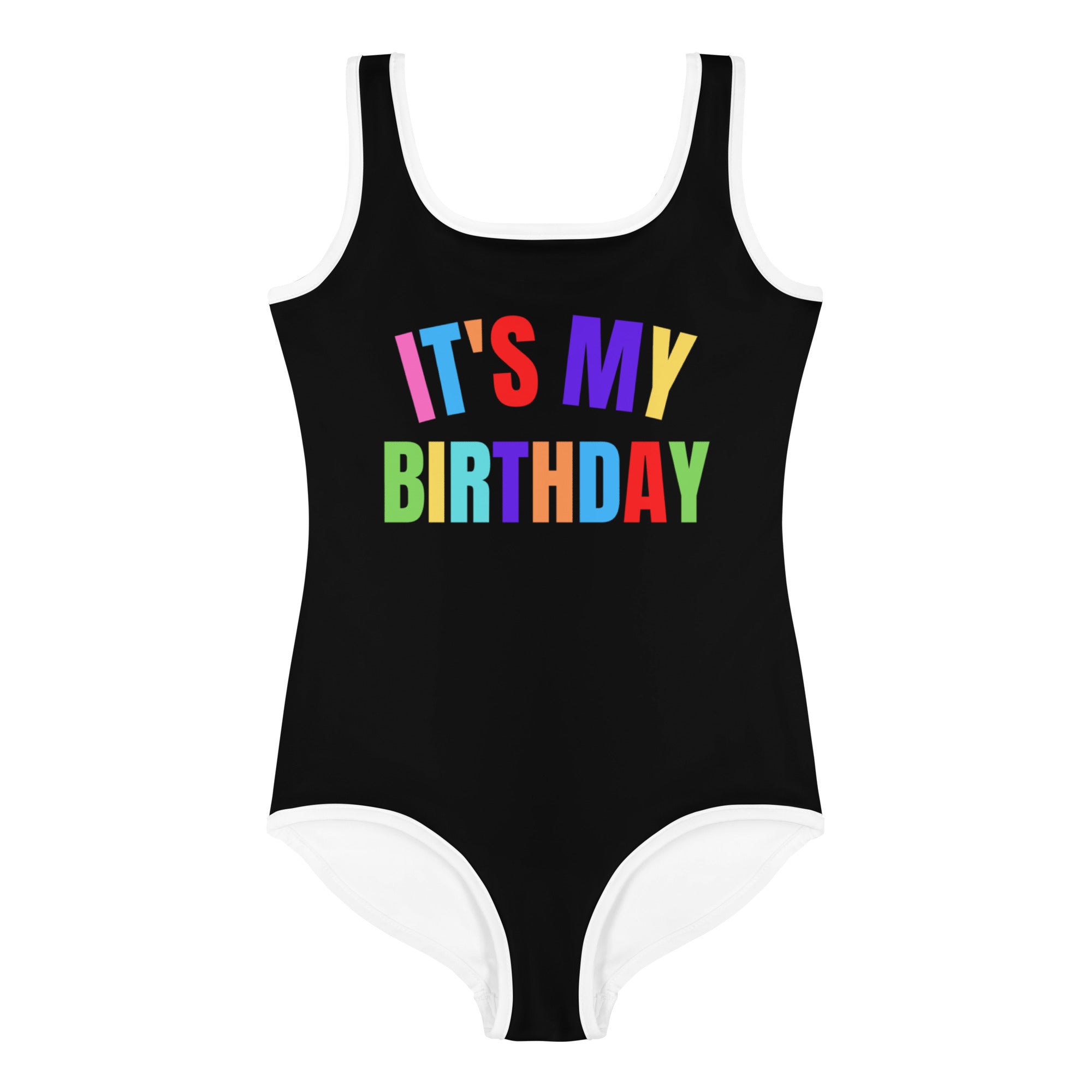 Girls It s My Birthday Buttery Soft Swimsuit TwirlCove