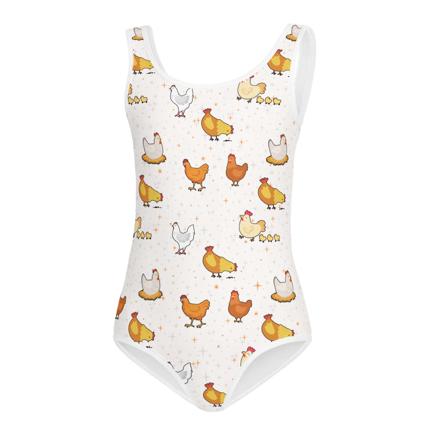 Girls Chicken Buttery Soft Leotard - Quick Drying For Dance and Gymnastics