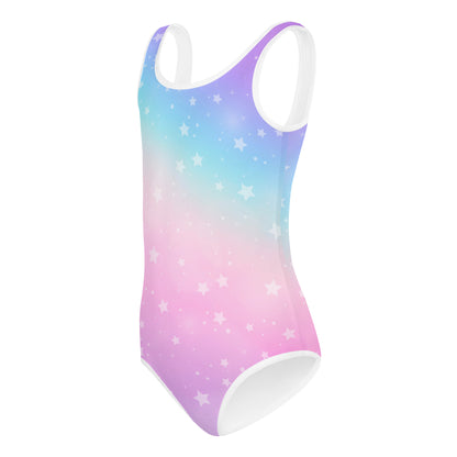 Girls Rainbow Stars Leotard