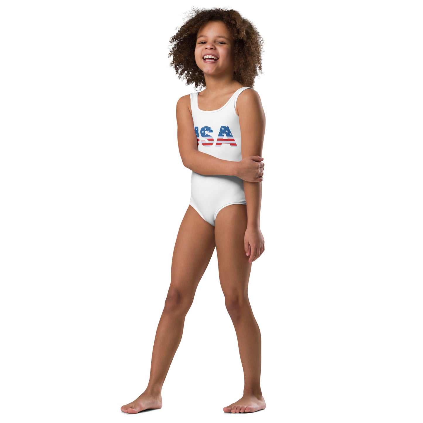 Girls USA 4th Of July Swimsuit