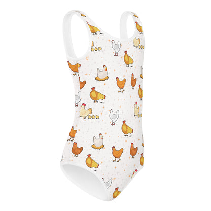 Girls Chicken Buttery Soft Leotard - Quick Drying For Dance and Gymnastics