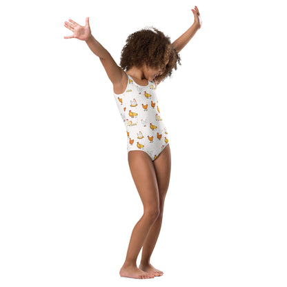 Girls Chicken Buttery Soft Leotard - Quick Drying For Dance and Gymnastics