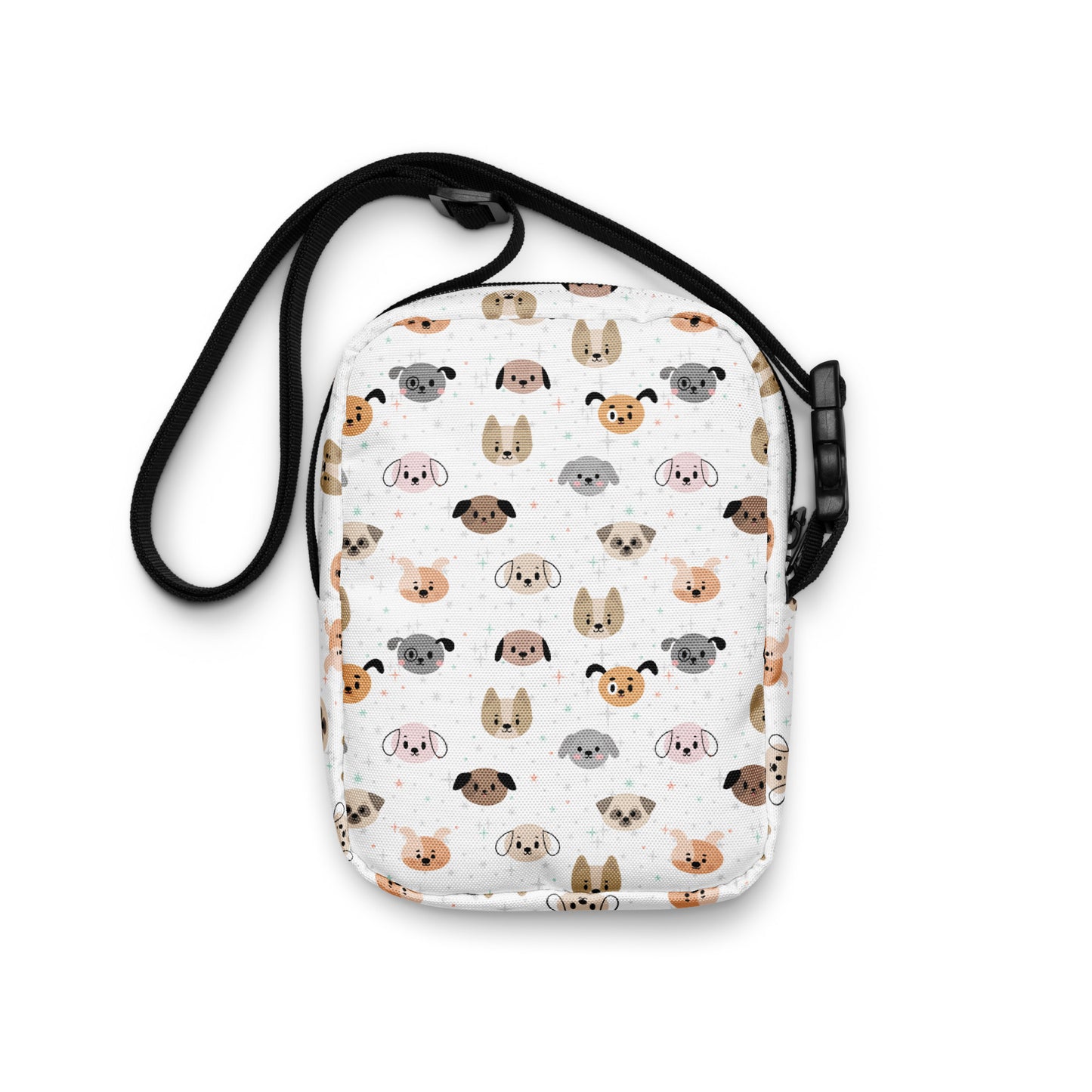 Girls Dog Face Crossbody Purse