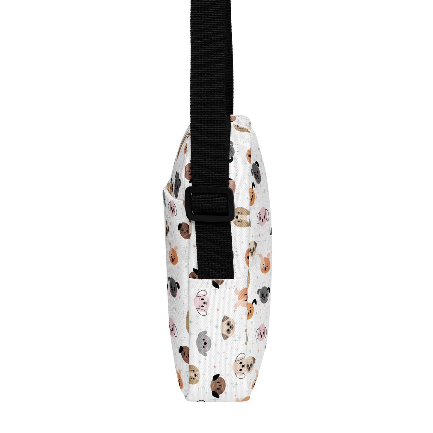 Girls Dog Face Crossbody Purse