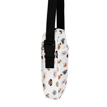 Girls Dog Face Crossbody Purse