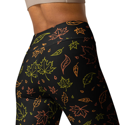 Women's Fall Leaves Yoga Leggings