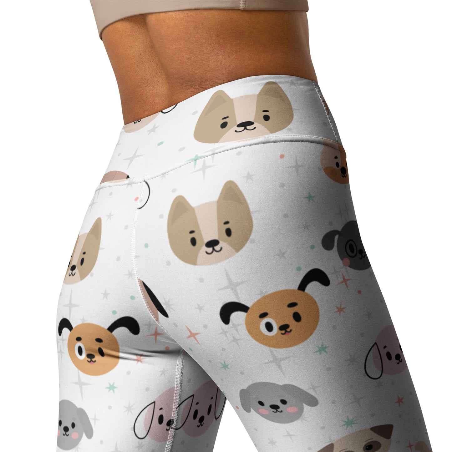 Women's Dog Yoga Leggings